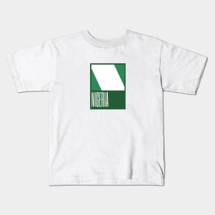 Nigeria Country Symbol Kids T-Shirt